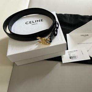 CELINE Small Triomphe Belt Calfskin